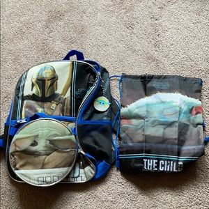Mandolorian and The Child children’s backpack